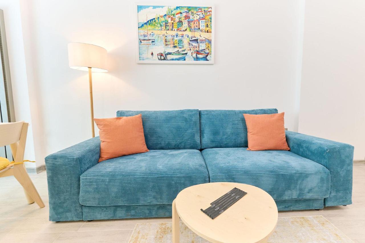 Blacksearama Apartment- Spa, Pools And Parking Mamaia Exteriör bild